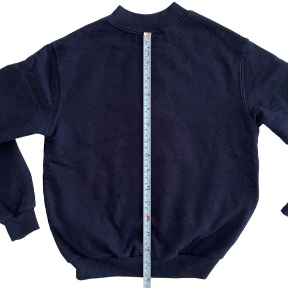Vintage Puerto Vallarta Small Kids Sweatshirt Cool Shark Crewneck Navy Blue‎ NEW - Picture 6 of 9